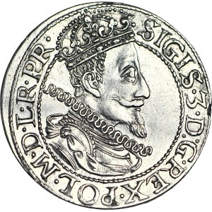 RR-, Zygmunt III Waza, Ort 1609, Gdańsk, rzadki rocznik