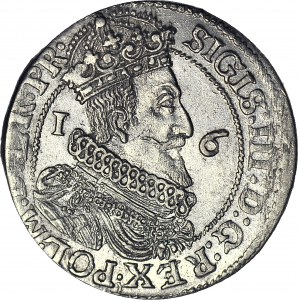 Zygmunt III Waza, Ort 1624/3, Gdańsk, PR, menniczy