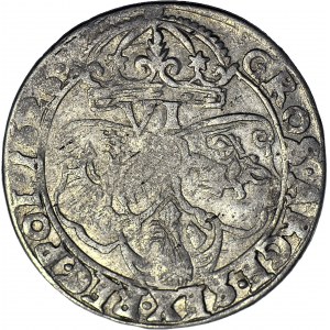 RRR-, Zygmunt III Waza, Szóstak 1626, Kraków, odwrócone D w legendzie
