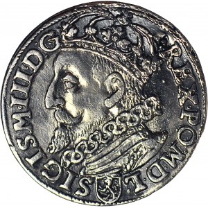 Zygmunt III Waza, Trojak 1600, Kraków, głowa w lewo, piękny
