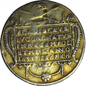 RR-, Władysław IV, Medal koronacyjny, 1633