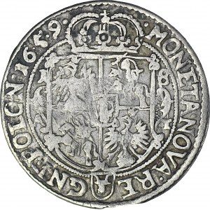 R-, Jan Kazimierz, Ort 1659, Poznań, kropki w dacie 16.5.9.