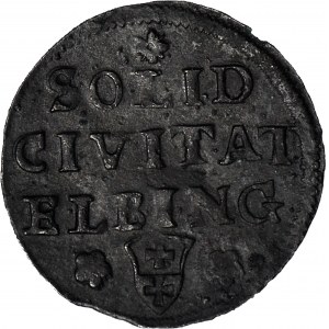 R-, August III, Shelag 1761, Elblag, R3
