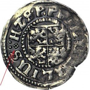 R-, Pomorze, Księstwo Wołogoskie, Filip Juliusz, Grosz 1609, Nowopole, rzadki pierwszy rocznik