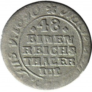R-, Pomerania, Adolf Friedrich, 1/48 thaler 1763 IDL, Arrows