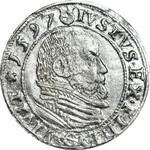 Lenne Prusy Książęce, Jerzy Fryderyk von Ansbach, Grosz 1597, Królewiec