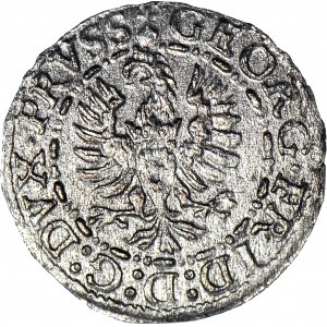 RR-, Jerzy Fryderyk von Ansbach, Ternar 1586, Królewiec, NAJRZADSZY