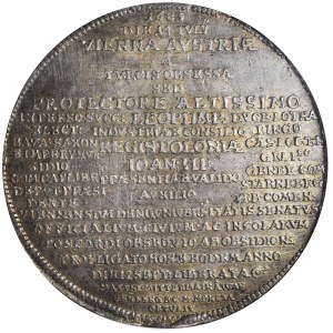 Talar medalowy Odsiecz Wiedeńska 1683, Leopold I, Wiedeń