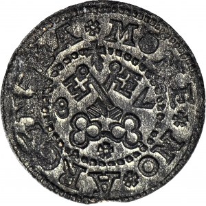 RR-, Wolne Miasto Ryga, Szeląg ryski 1578, ODWRÓCONA DATA R5