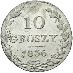 Królestwo Polskie, 10 groszy 1836, mennicze