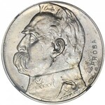 RR-, PRÓBA, 10 złotych 1934, Piłsudski, Warszawa