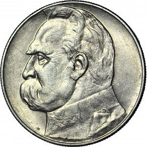 10 złotych 1935, Piłsudski, ładny