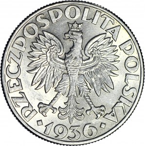 5 złotych 1936 Żaglowiec, menniczy