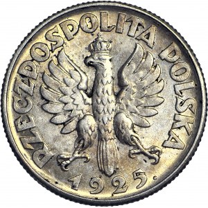 1 złoty 1925 Żniwiarka (Londyn), mennicza