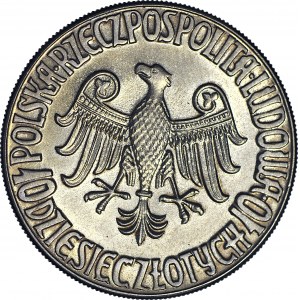 R-, 10 złotych 1964 Kazimierz Wielki bez napisu PRÓBA, nakład 1000szt.