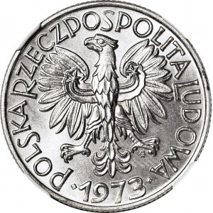 5 złotych 1973, Rybak, menniczy