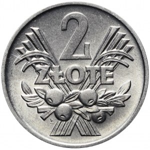 2 złote 1960 Jagody, mennicze, piękne