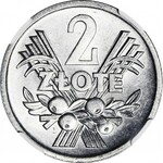 2 złote 1972, Jagody, mennicze