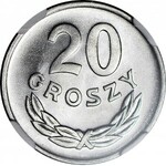 20 groszy 1949, aluminium, mennicze