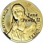 100 złotych 2011, Beatyfikacja, Jan Paweł II, złoto