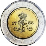 RR-, KOLEKCJA PRÓB TŁOCZENIA, 5 złotych 1994, Warszawa, mennicze