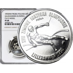 20.000 złotych 1993, PRÓBA NIKIEL, Lillehammer