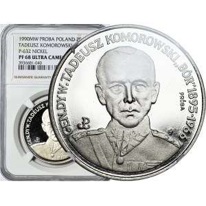 200.000 złotych 1991, PRÓBA NIKIEL, Generał Komorowski &bdquo;Bór&quot;