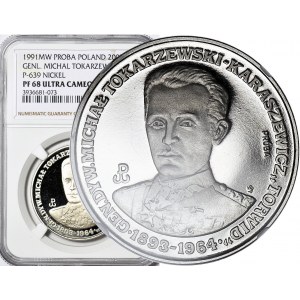 200.000 złotych 1991, PRÓBA NIKIEL, Generał Tokarzewski-Karaszewicz &bdquo;Torwid&quot;