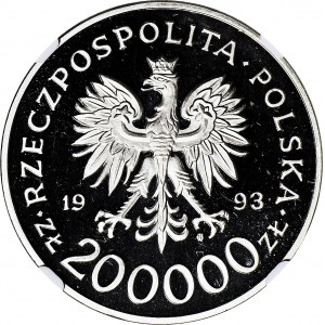 200,000 zl 1993, PRÓBA NIKIEL, Szczecin