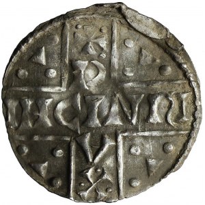 Niemcy, Bawaria, Ratyzbona, Henryk V Mozelski, Denar 1018-1026