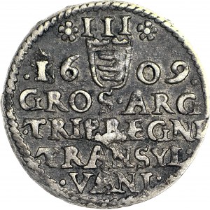 Węgry, Siedmiogród, Gabriel Batory 1608-1613, Trojak 1609