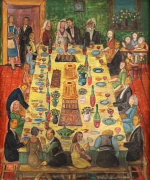 Paweł WRÓBEL (1913 - 1984), Wesele