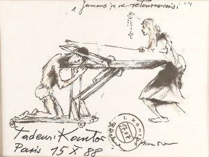 Tadeusz KANTOR (1915 - 1990), Nigdy tu już nie powrócę / I shall never returne