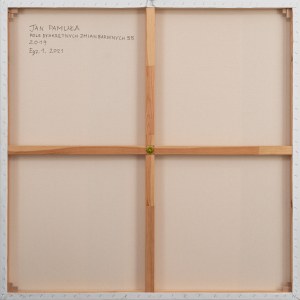 Jan PAMUŁA (1944 - 2022), Pole dyskretnych zmian barwnych 55, 2019/2021