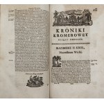 Zbior dzieiopisow polskich : we czterech tomach zawarty. Tom trzeci. Kronika Marcina Kromera Biskupa Warminskiego [...][1767]