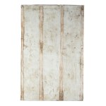 A refined painted porcelain tile. China, Republic period (1912-1949).