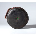 A leather Buddhist prayer wheel. Tibet, 19th century