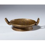 Copper alloy incense burner. China, 20th century