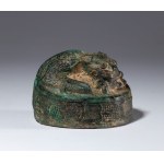 Bronze figure depicting a dragon in the archaic style. China, early 20th century.