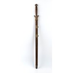 An elegant Jian ceremonial sword. China, Qing Dynasty (1644-1912), 19th century.
