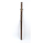 An elegant Jian ceremonial sword. China, Qing Dynasty (1644-1912), 19th century.