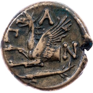 Paerisades I., Æ Tetrachalk 310-303 BC, Panticapaeum, Tauric Chersonesus (modern-day Kerch, Crimea)