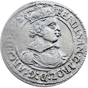 Ferdinand Charles, 3 Kreuzer 1638, Hall
