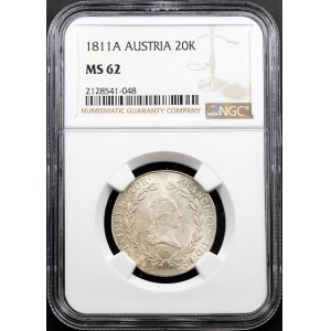 Franz I. (II.), 20 Kreuzer 1811, A, Vienna