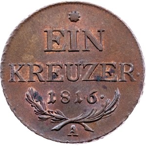 Franz I. (II.), 1 Kreuzer 1816, A, Vienne