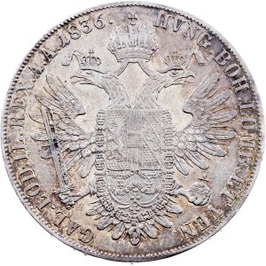 Ferdinand V., 1 Thaler 1836, A, Vienna