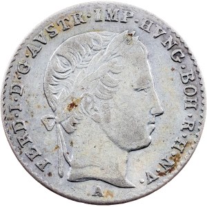 Ferdinand V., 3 Kreuzer 1837, A, Vienne