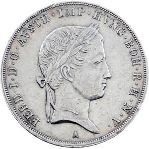 Ferdinand V., 1/2 Thaler 1837, A, Vienne