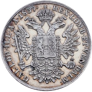 Ferdinand V., 1/2 Thaler 1837, A, Vienne