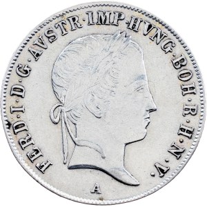 Ferdinand V., 20 Kreuzer 1843, A, Vienne